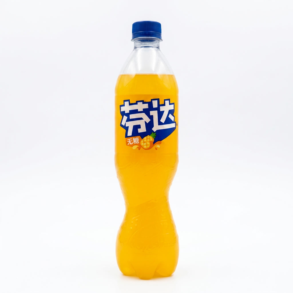 Напиток газированный Фанта ананас 500мл. (Fanta pineapple ПЭТ 0,5), артикул FAPIP-500