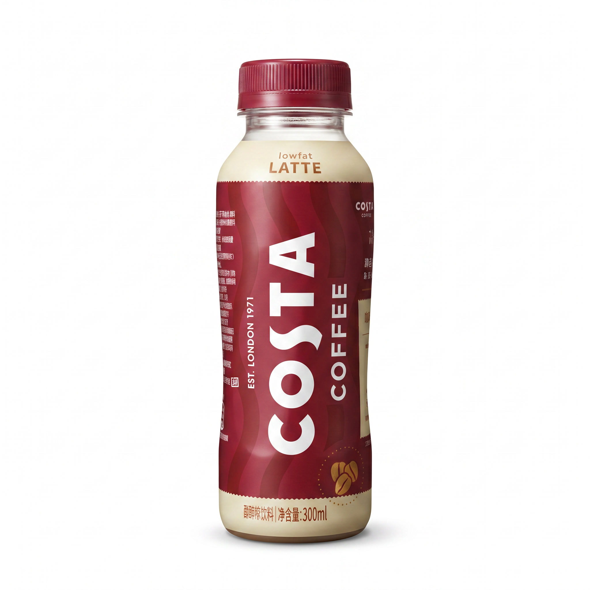 Кофейный напиток Costa coffee Latte 300 мл (ПЭТ), артикул COLAP-300