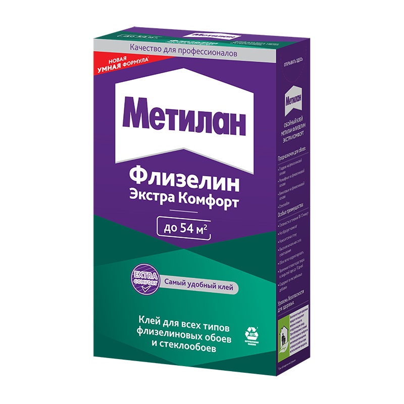 ХЕНКЕЛЬ Обойный клей Метилан Флизелин Экстра Комфорт (300г) 3000296